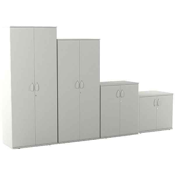 Vogue Essential White Office Cupboards