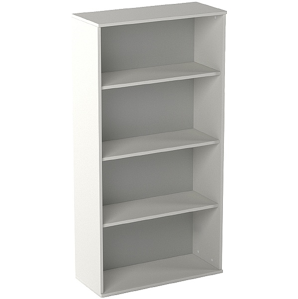 Vogue Essential White Office Bookcases