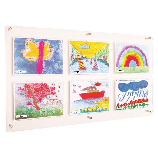 ClearView Acrylic Classroom Display Boards Poster Display & Signage