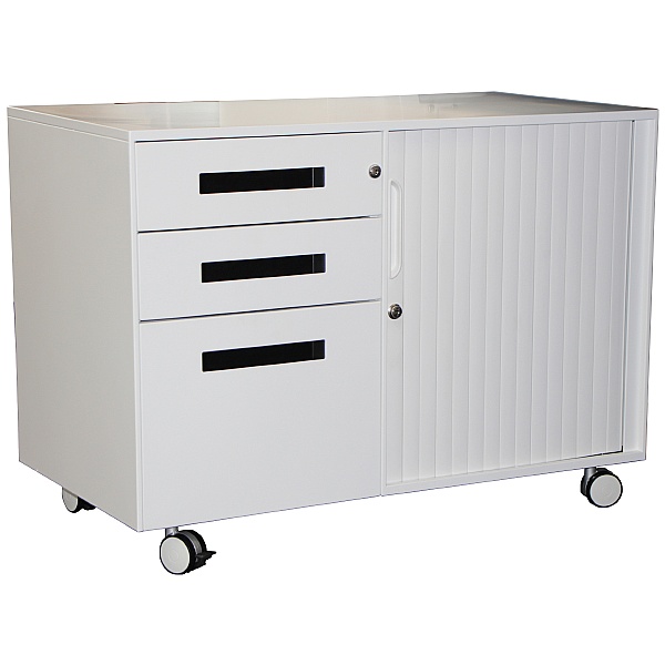Prism Steel Mobile Pedestal and Tambour Unit