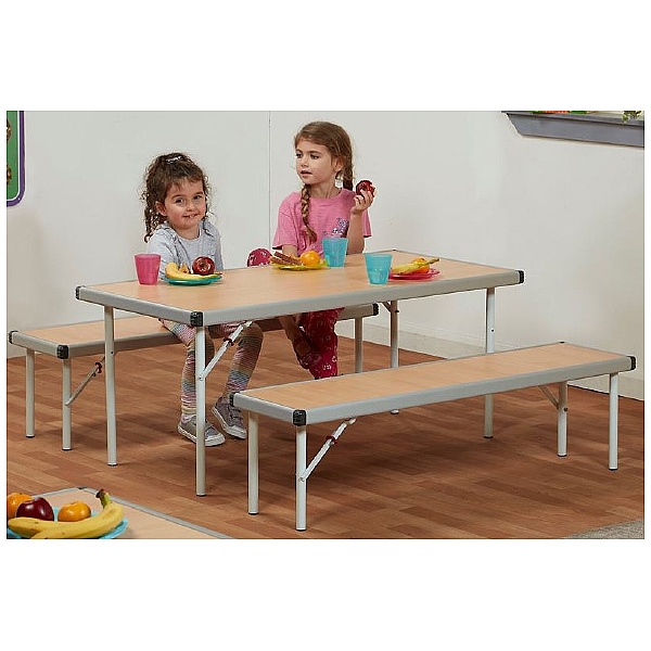 Fast Fold II Table and Benches Bundle Deal