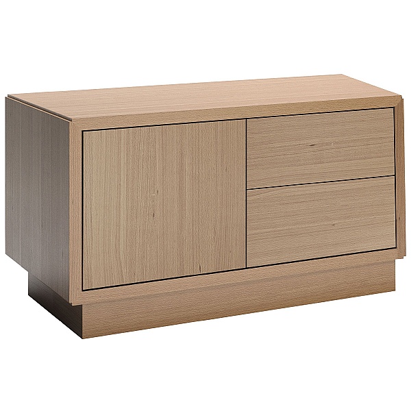 Boss Design Combination Wood Veneer Credenza