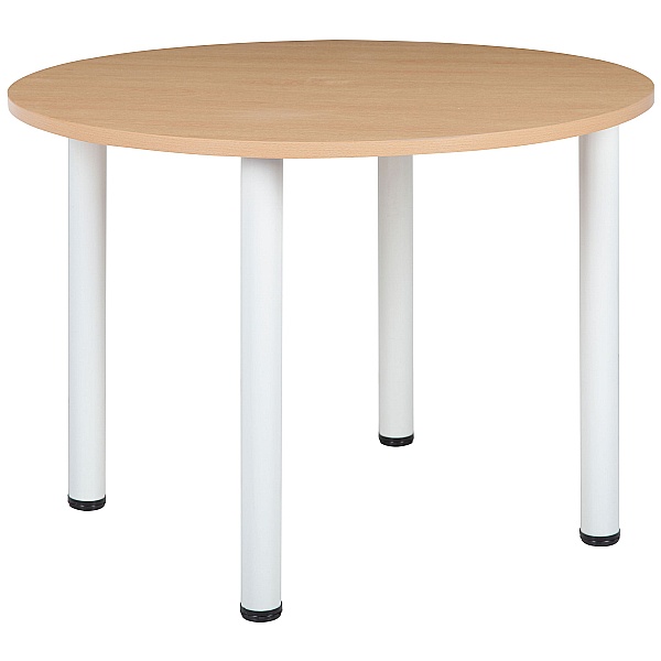 Karbon Tubular Leg Circular Office Tables