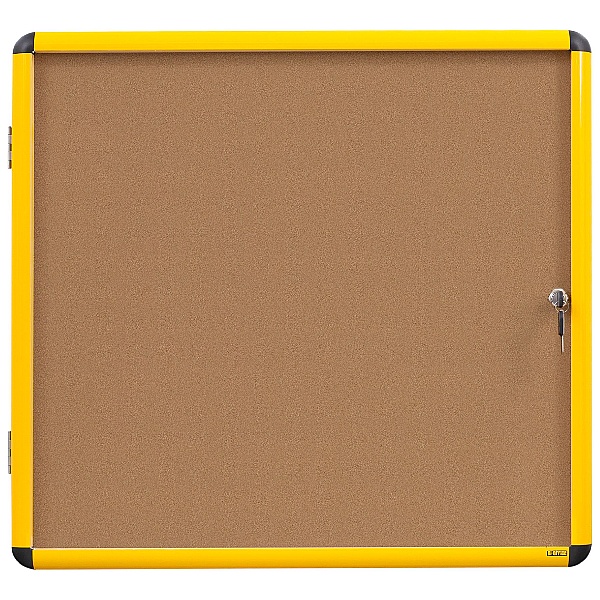 Industrial Ultrabrite Tamperproof Cork Noticeboard