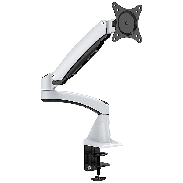 Karbon S1 White Single Monitor Arm