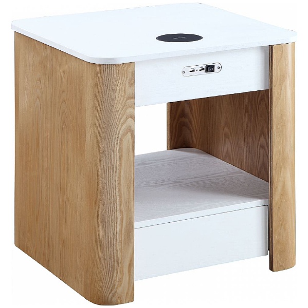 Pacific Side Table With Smart Charging