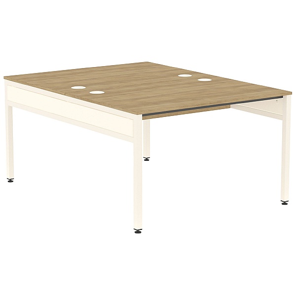 Ratio 2 Person Back to Back Bench Desk
