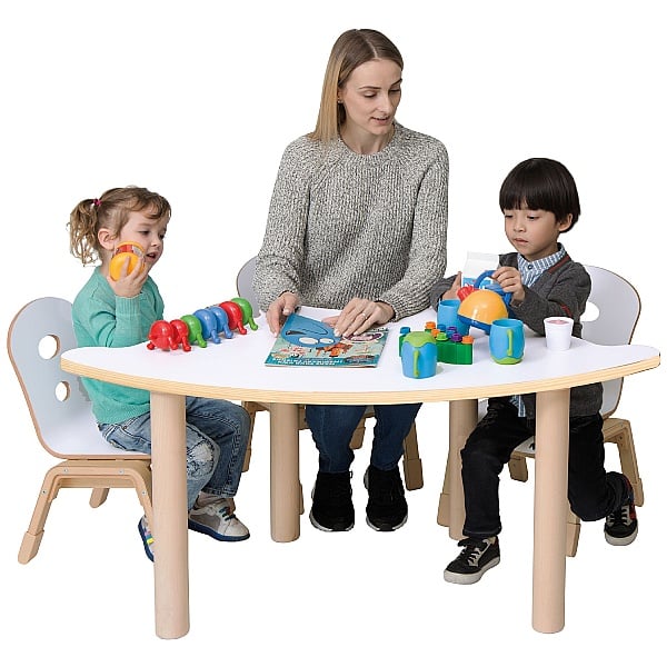 Alps Fan Shaped Classroom Tables