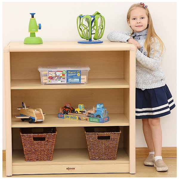 Elegant Low Classroom Bookcase