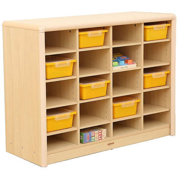Elegant 20 Compartment Classroom Storage Unit