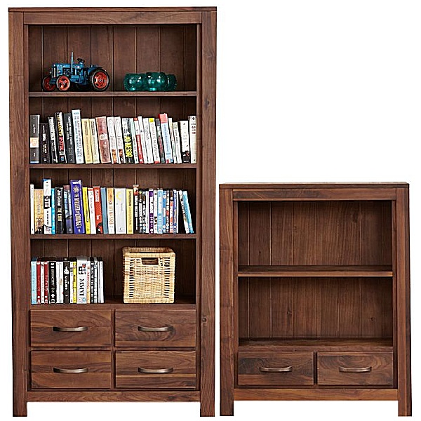 Fernhurst Solid Walnut Bookcases