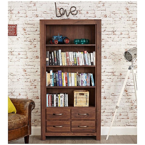 Fernhurst Solid Walnut Bookcases