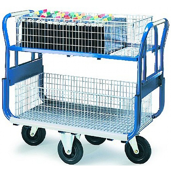 Mail Platform Basket Trolley