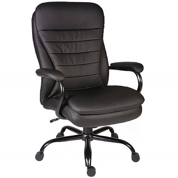Goliath Bariatric 24 Hour 27 Stone Leather Faced Manager Chair
