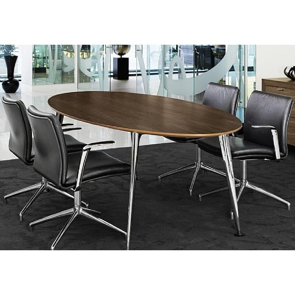 Boss Design Pegasus Elliptical Meeting Table
