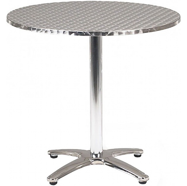 Aluminium Bistro Round Table