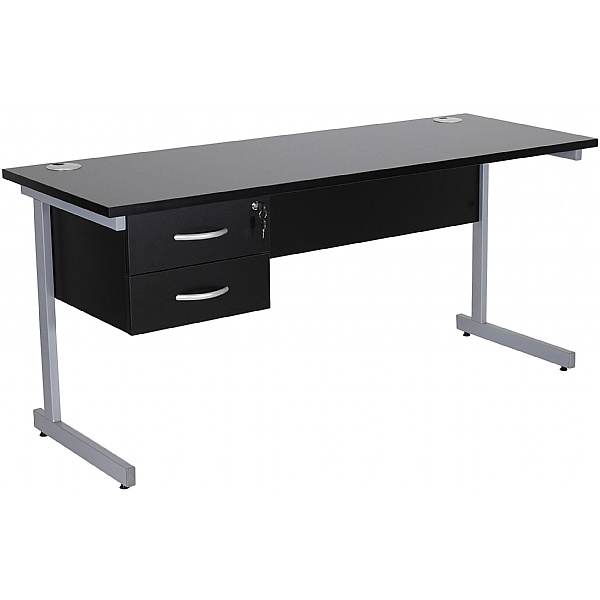 Karbon k1 compact rectangular store cantilever office desks