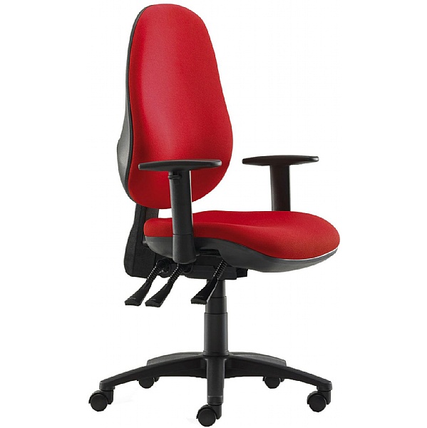 Topaz Maxi Back Operator Chair With Adjustable Arm