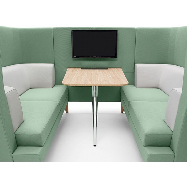 Lyndon Design Entente Single Seat Booth