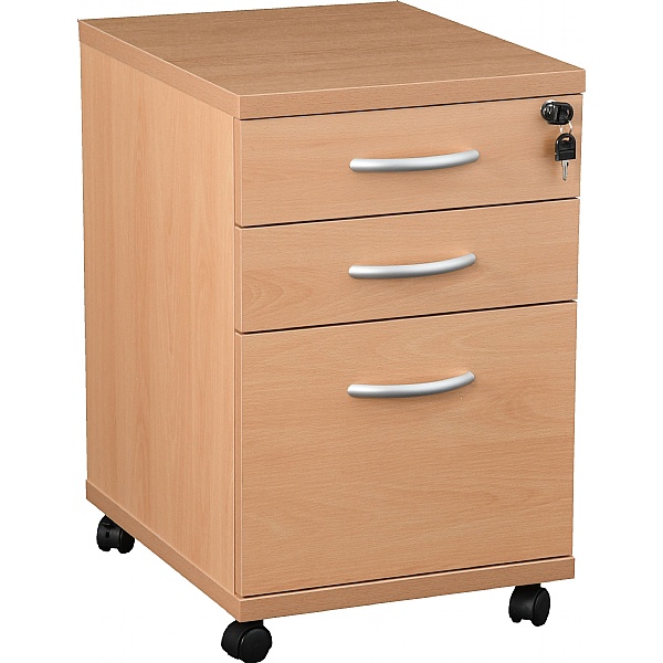 Karbon Tall Under Desk Drawers - Mobile Pedestals | Office Furniture Online