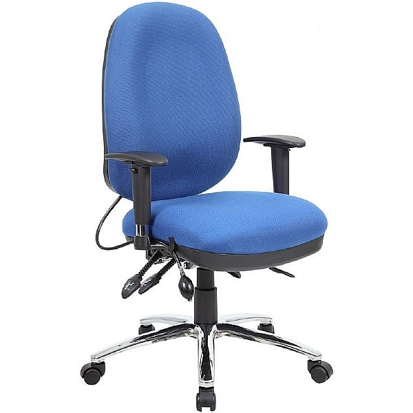 Deluxe Air Lumbar - Large Fully Loaded Operator Chair