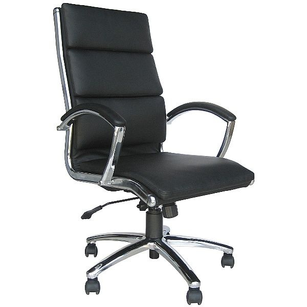 Formosa Enviro Leather Chair Black