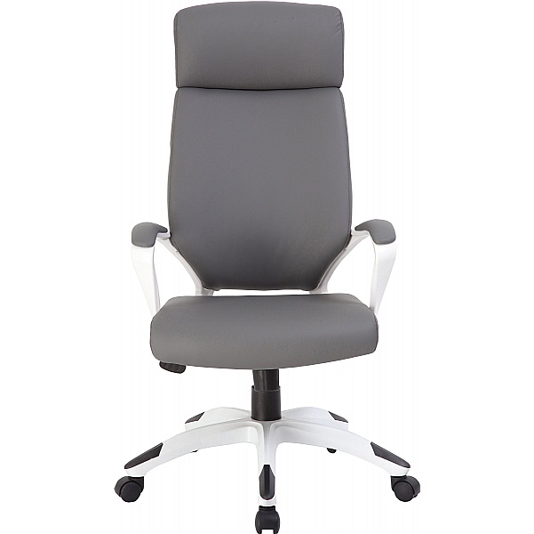 Jupiter High Back Bonded Leather Office Chairs | Free UK Delivery