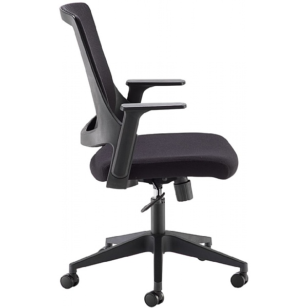 Central Black Mesh Back Office Chair