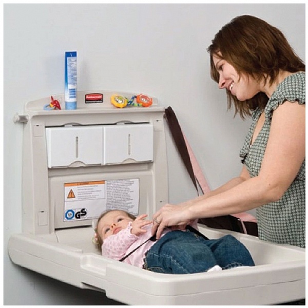 Vertical Baby Changing Station