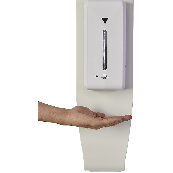 Wall Mounted Sanitising Station with Automatic Dispenser