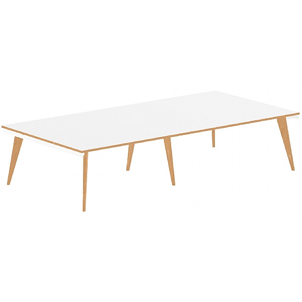 Bianco Rectangular Boardroom Table
