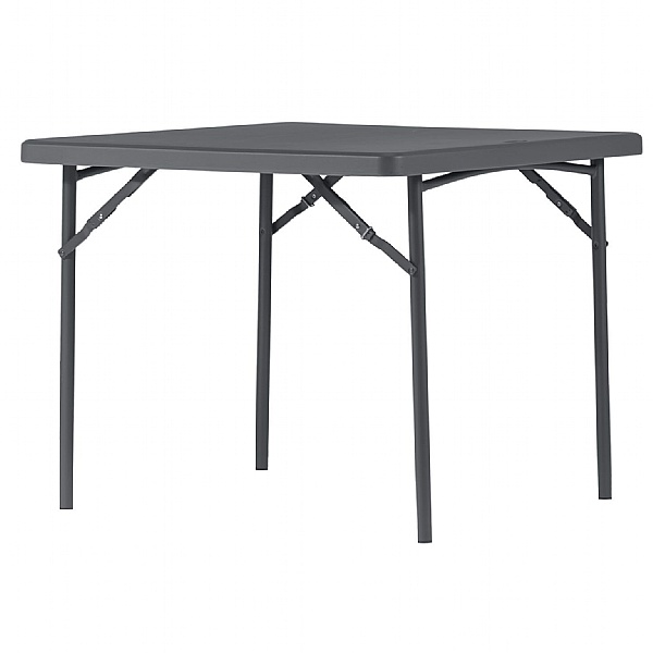 Express Fuse Square Poly Folding Table