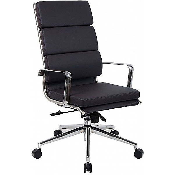 Cleo Enviro Leather Faced Managers Chair