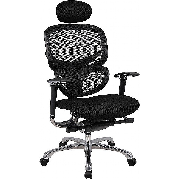 Desire 24Hr Ergonomic Air Mesh Seat Chair With Headrest