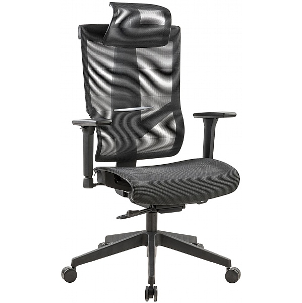 Novigami Kalik Black All Mesh Office Chair