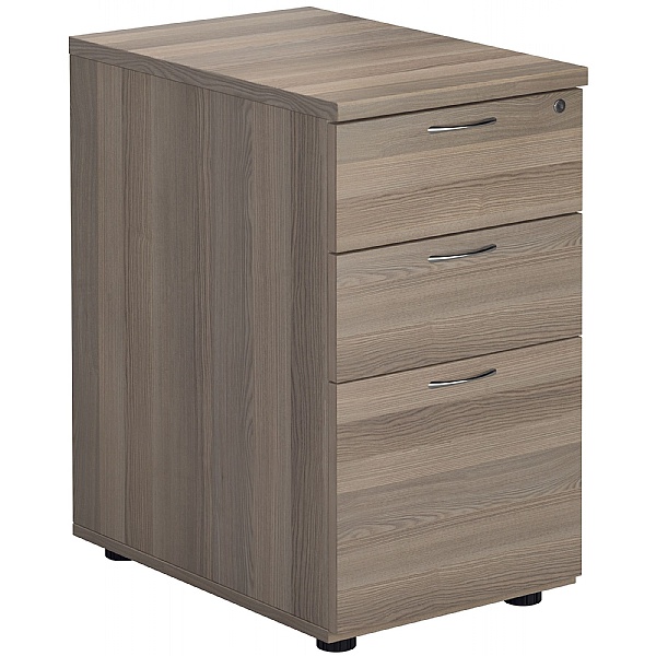 Commerce II Desk High Pedestals