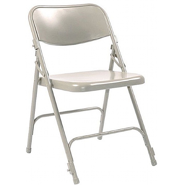 All Steel Folding Permanent Link Chair (Pack of 4)