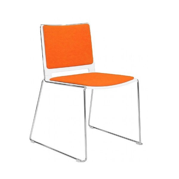 Elite Vice Versa Upholstered Stacking Chair