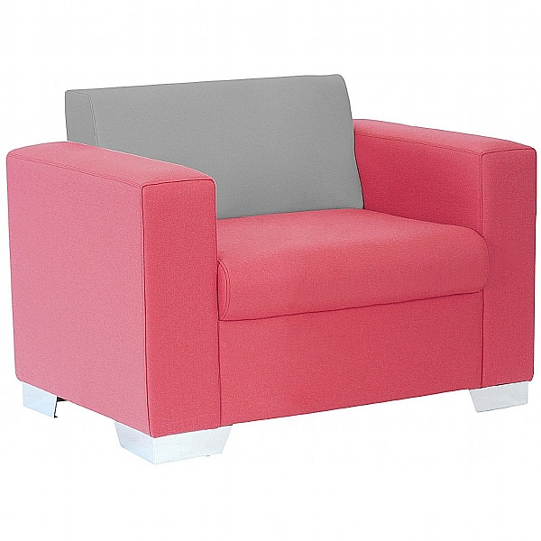 Summit Graphic Low Back Reception Armchair