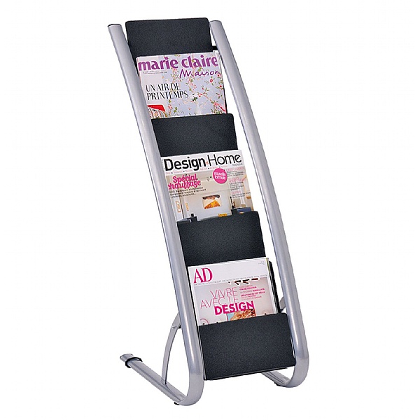 Alba Fixed Stand Display Unit with 6 Compartments