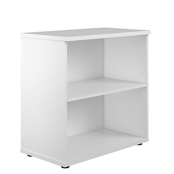 NEXT DAY Commerce II White Office Bookcases