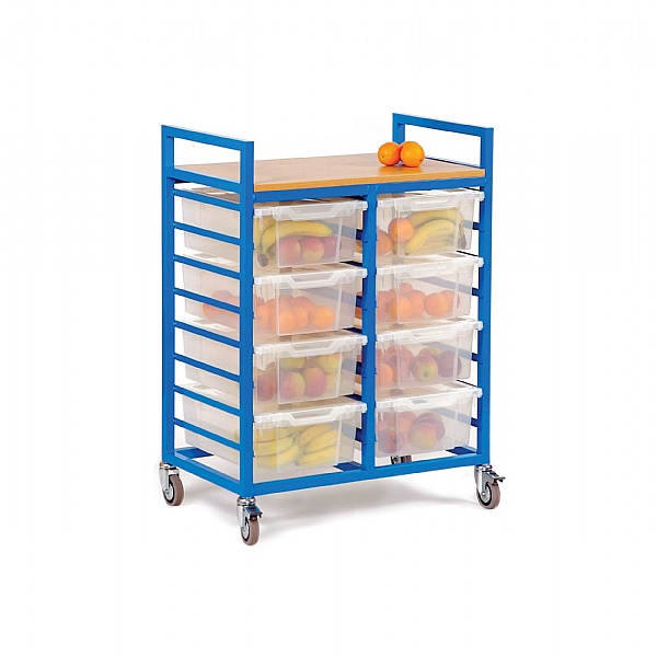 Fruit Trolley With Double Trays