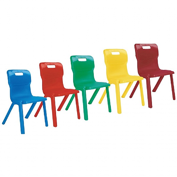 Titan One Piece Classroom Chairs - Pack Of  30