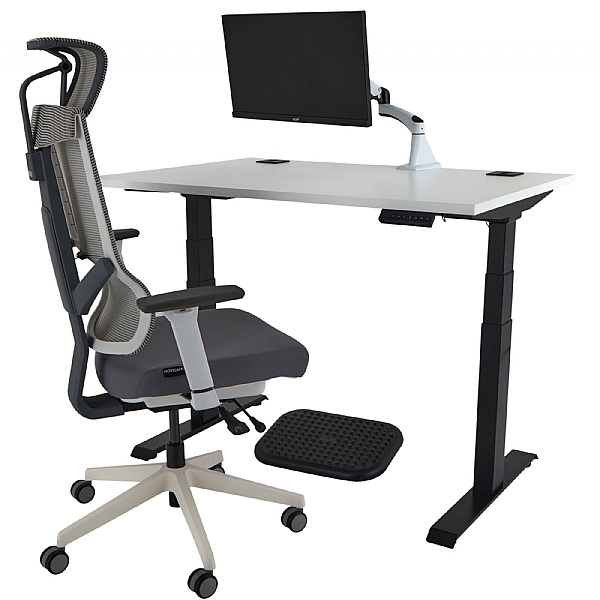 Karbon Sit-Stand Office Desk Bundle