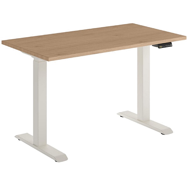 Bisley Square Frame Height Adjustable Sit-Stand Office Desk