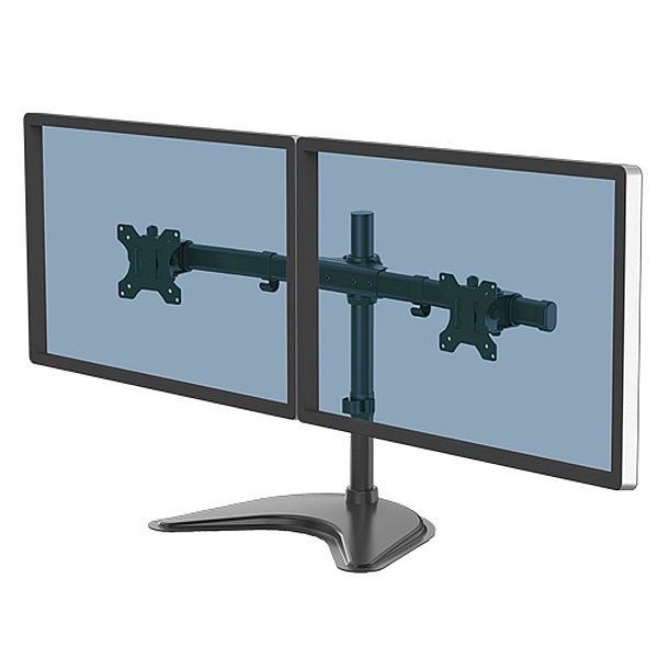 Fellowes Seasa Freestanding Dual Horizontal Monitor Arm