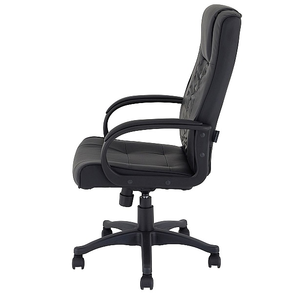 Turin Leather Faced Executive Office Chair Office Furniture Online