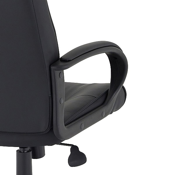Turin Leather Faced Executive Office Chair Office Furniture Online