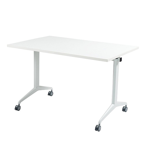 Flip Top Folding Conference Tables on Wheels | OFO