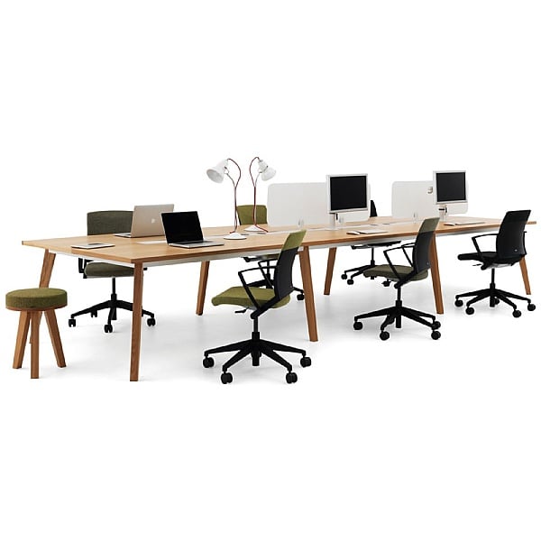 Martin Bench Desks - 6 Person